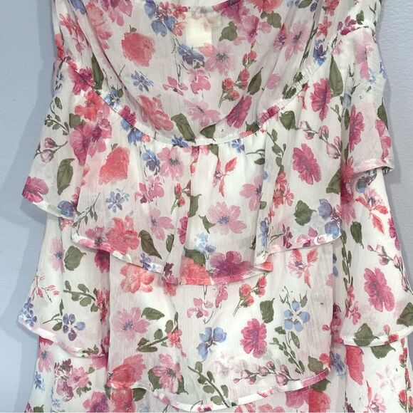 Altar’d State | Women’s NWT White Floral Halter Dress Size XL - Picture 9 of 14